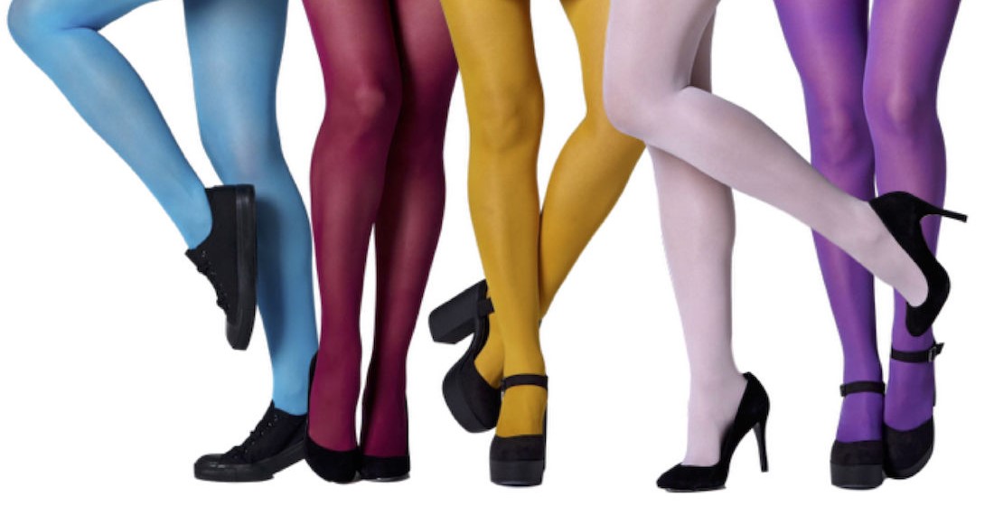Sheer coloured pantyhose Tights - Prints Hosiery